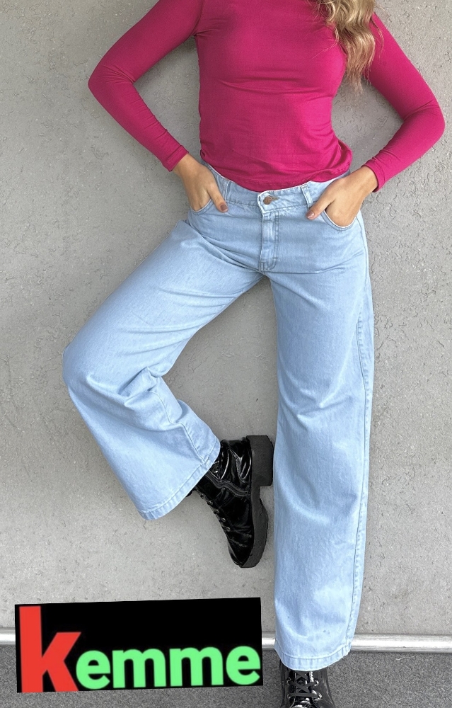 Wide Leg Rigido Clarito - Imagen 3