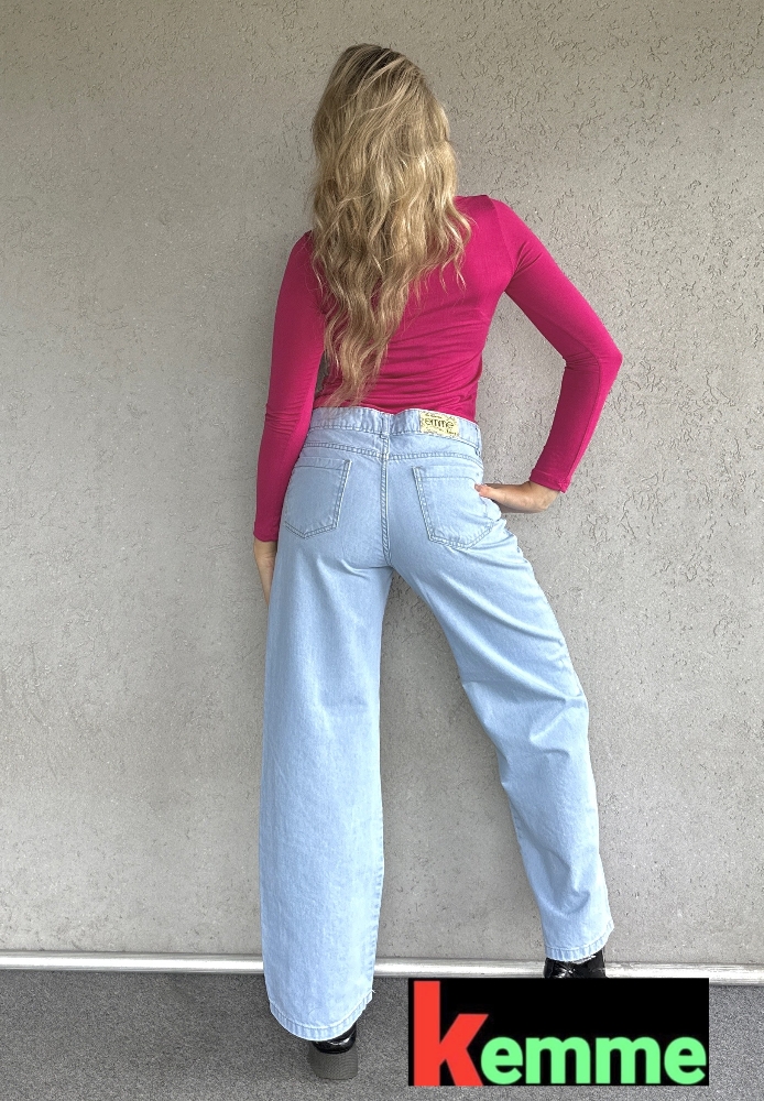 Wide Leg Rigido Clarito - Imagen 6