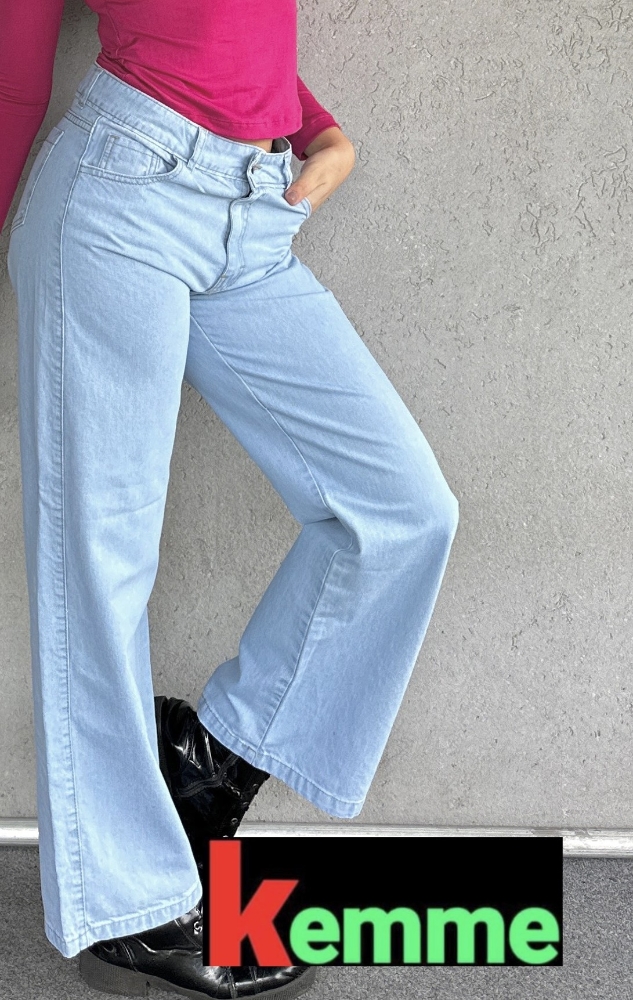 Wide Leg Rigido Clarito - Imagen 3