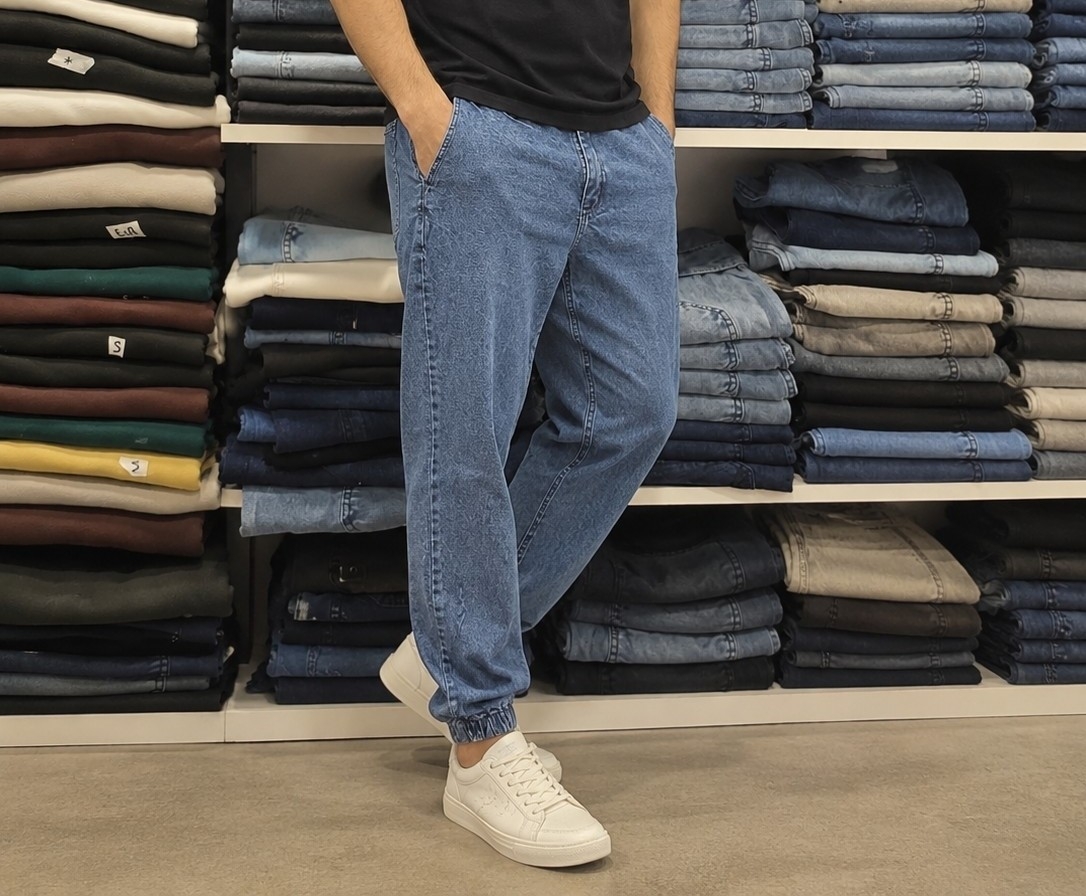 Jean Mom Jogger Nevado Hombre Pasacinto - Imagen 2