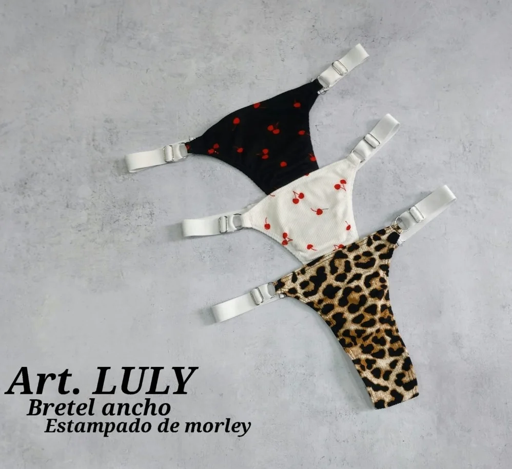 Colaless Reg Bretel Ancho Estampado de Morley Art Luly - Imagen 1