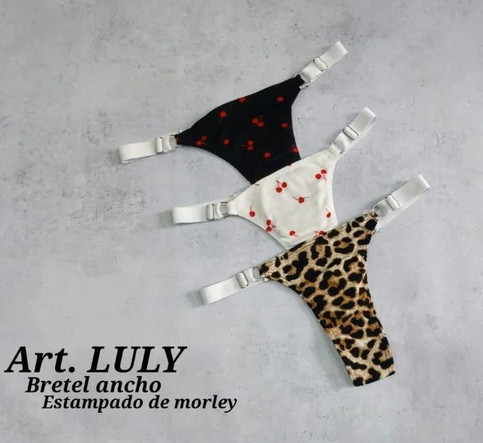 Colaless Reg Bretel Ancho Estampado de Morley Art Luly