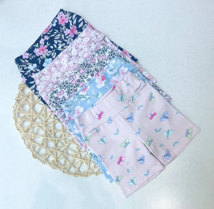 Bykers de Algodón Estampado Niña