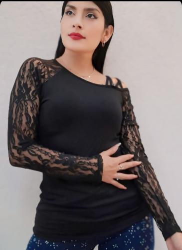 Art.5107 - L  Remera Asimetrica con Bretel  en  el  Hombro
