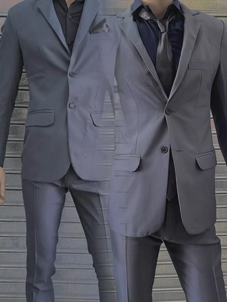 Traje Completo 5 Piezas Entallado para Eventos - Imagen 7