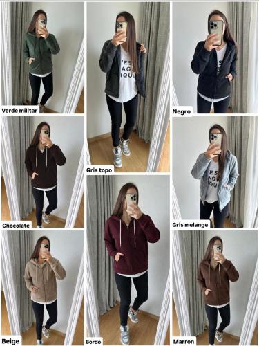 Campera con Piel