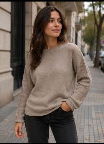 Maxi Sweters de Lana Frizz