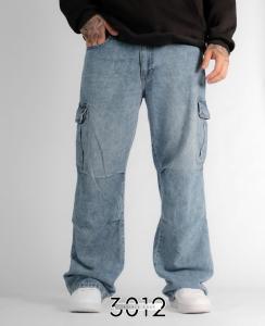Baggy Cargo Jean Celeste
