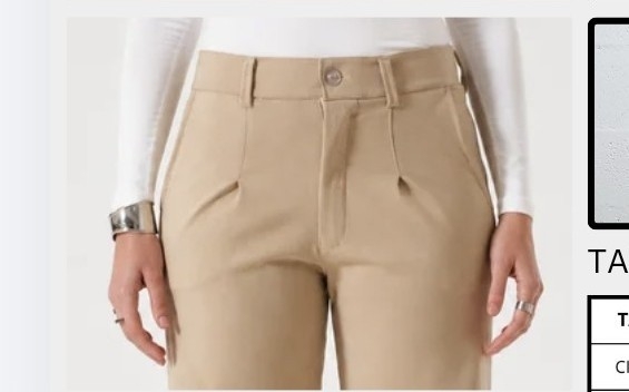 Pantalón Oxfor Punto Roma - Imagen 2