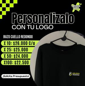 Buzo Redondo Personalizado