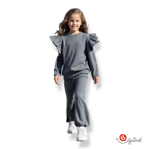 Art 3769 Pantalón Lanilla Frisada Nena Oxford