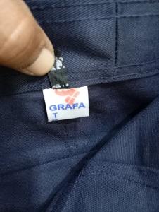 Pantalon Cargo de Trabajo Triple Costura Reforzado ( Grafa)