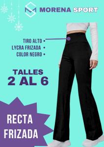 Calzas Rectas con Friza/térmicas