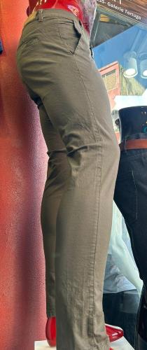 Pantalón Bolsillo Chino Gabardina Elastizada - Miniatura 4