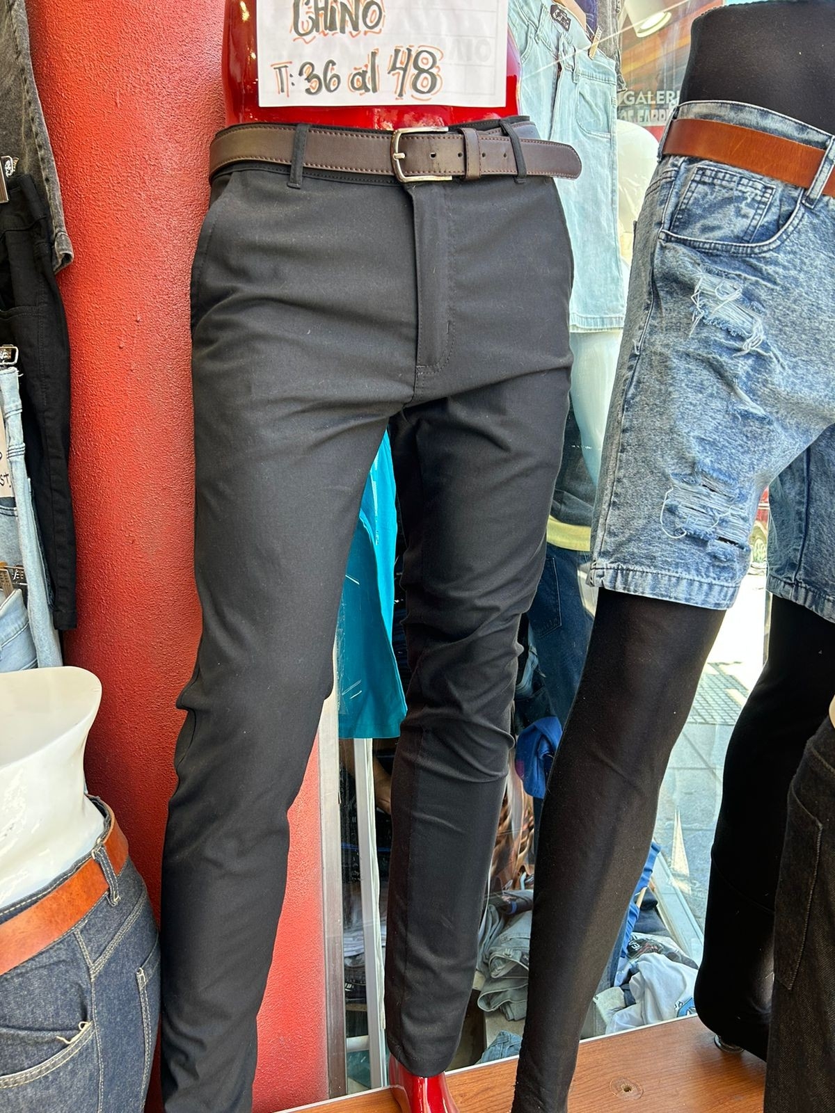 Pantalón Bolsillo Chino Gabardina Elastizada - Imagen 6