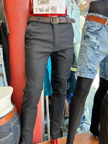 Pantalón Bolsillo Chino Gabardina Elastizada - Miniatura 6