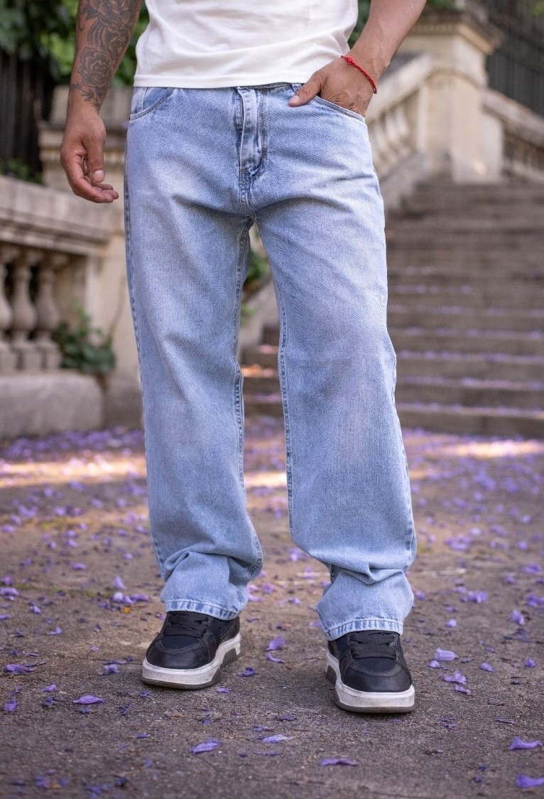 Pantalón Jeans Corte Clásico Rígido - Imagen 3