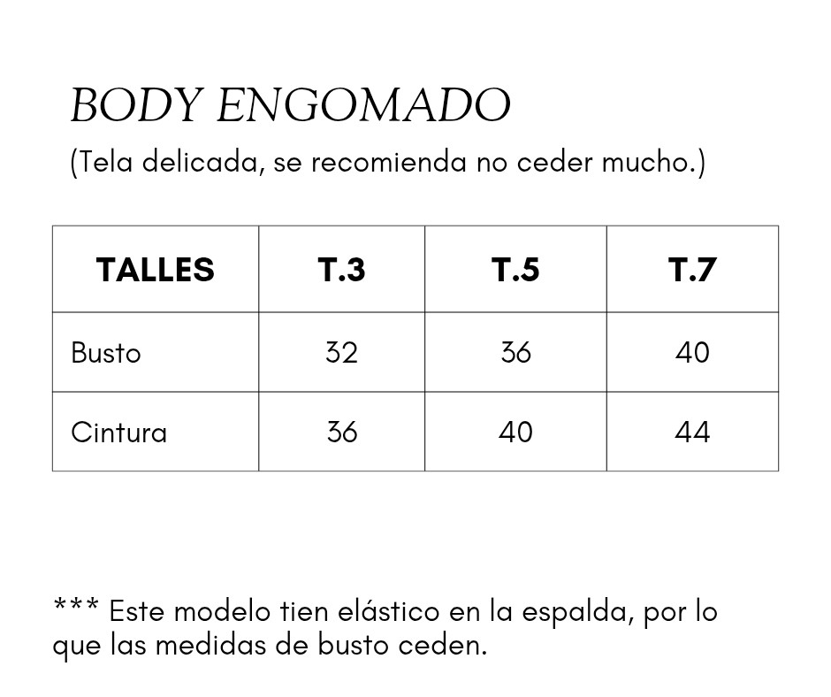 Body Engomado - Imagen 6