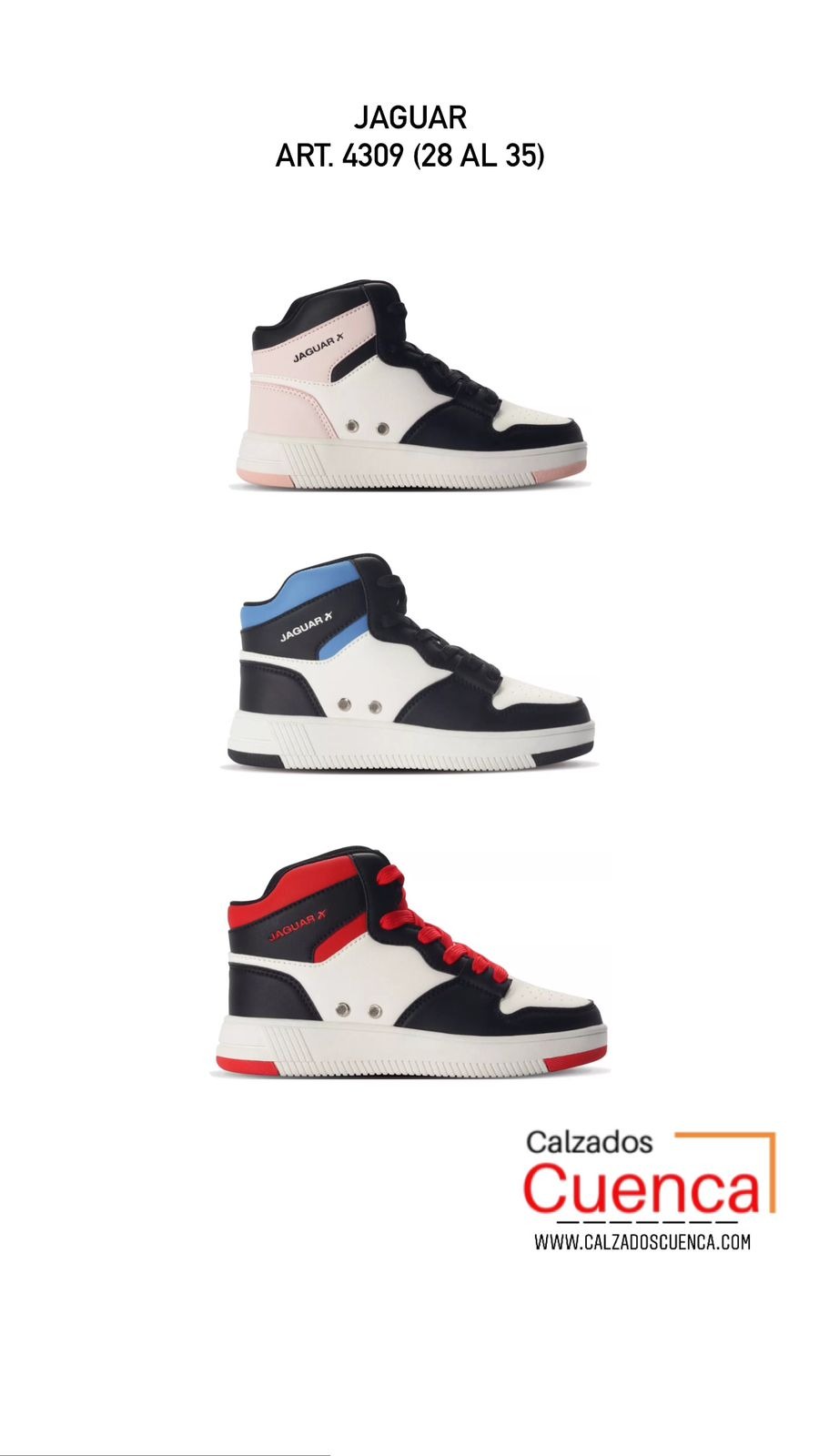 Jaguar Bota Urbana Skate Niños Art. 4309 (28 al 35) - 4309.jpg