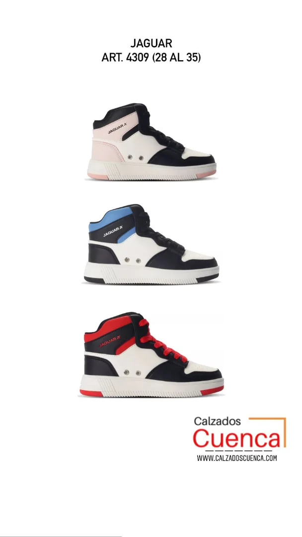 Jaguar Bota Urbana Skate Niños Art. 4309 (28 al 35) - 4309.jpg