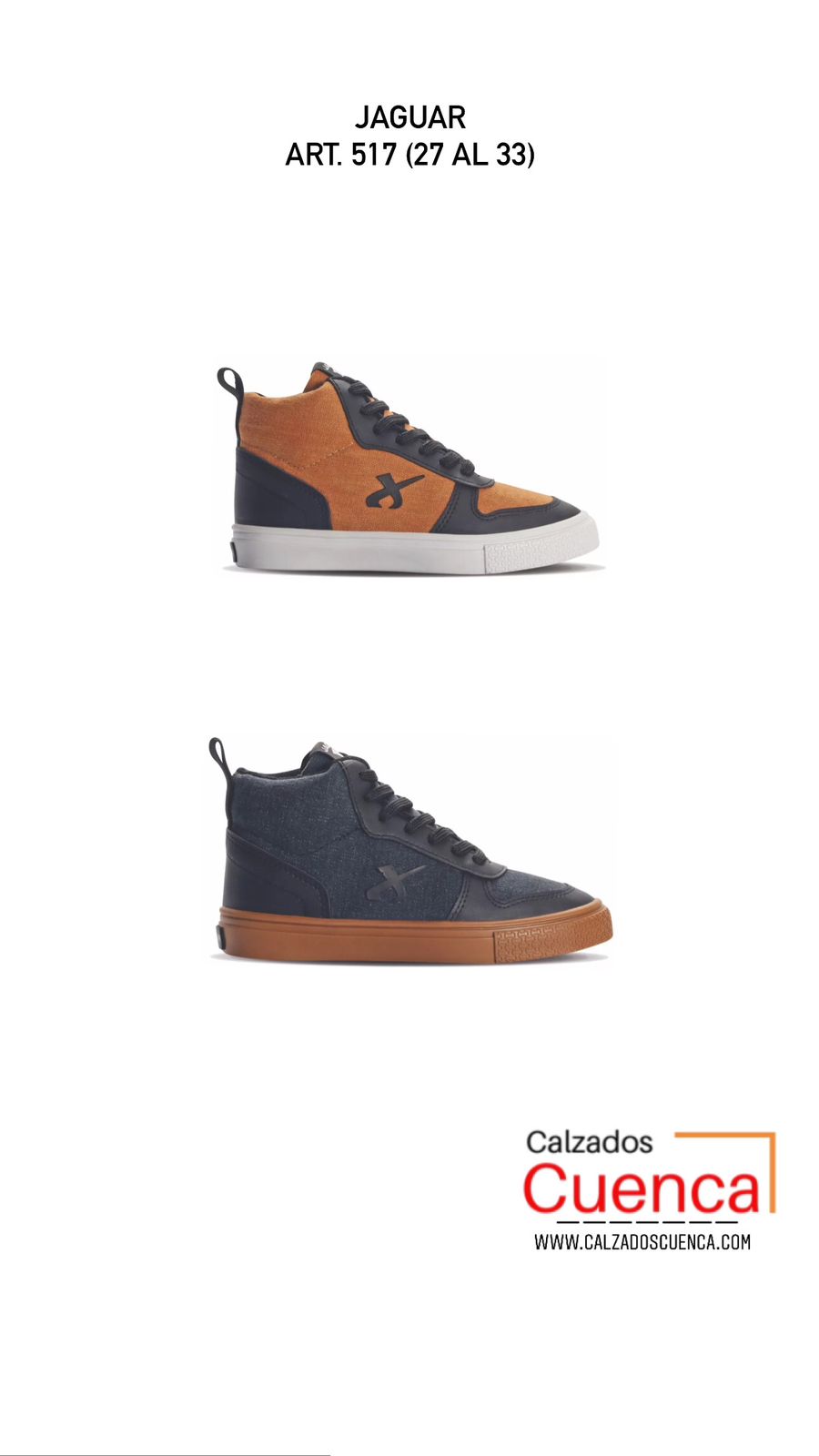 Jaguar Bota 517 (27 al 33) Niños **oferta** hasta Agotar Stock - 517.jpg
