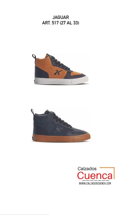 Jaguar Bota 517 (27 al 33) Niños **oferta** hasta Agotar Stock