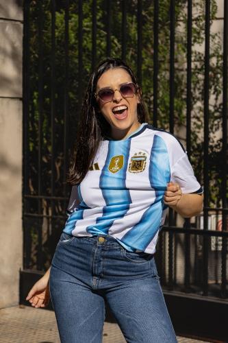 Camisrta Argentina Calidad Premiun Original Borda V. Hincha Pack D 10 $ 35,000 C/u - Miniatura 4