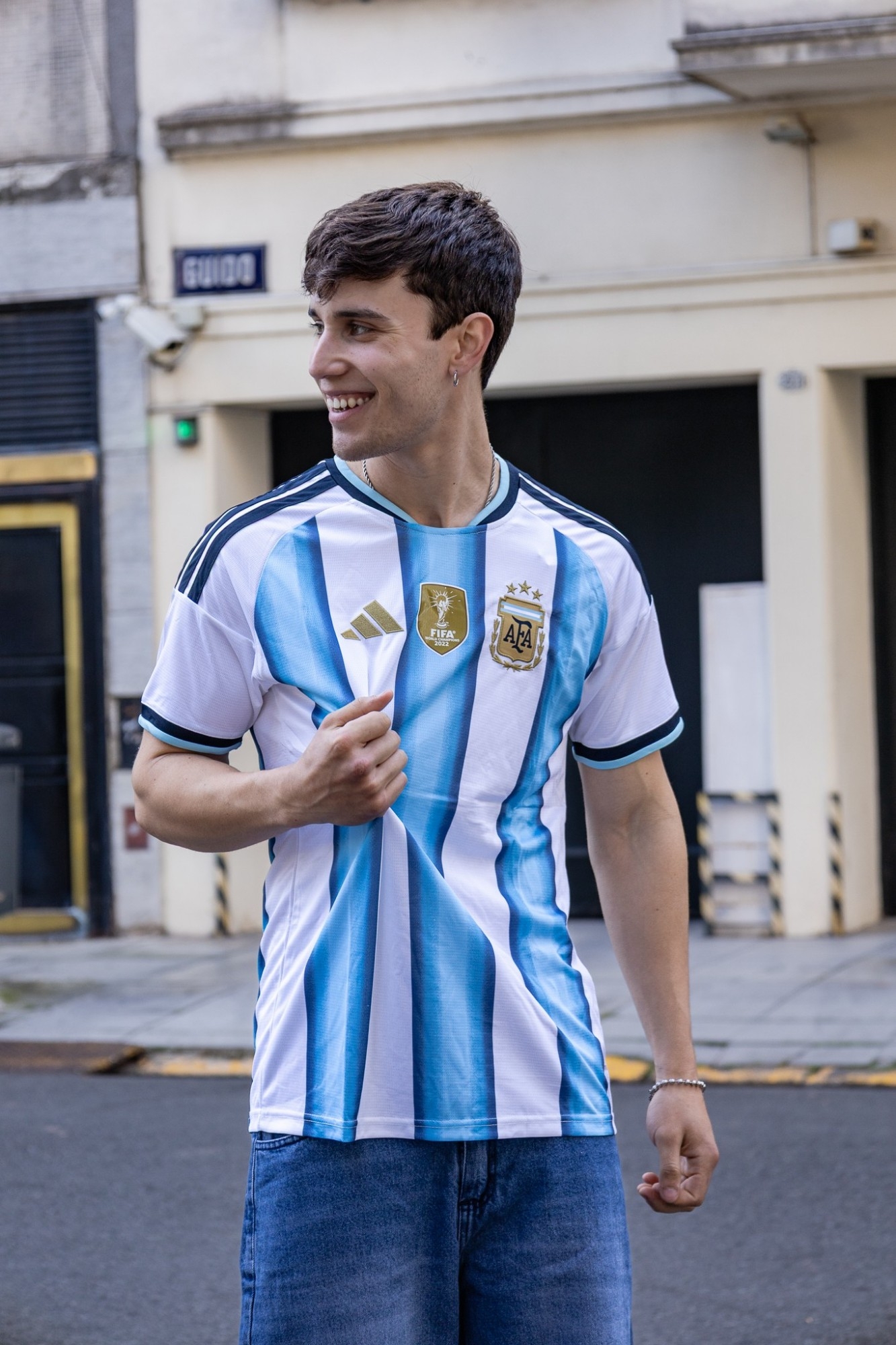 Camisrta Argentina Calidad Premiun Original Borda V. Hincha Pack D 10 $ 35,000 C/u - Imagen 7
