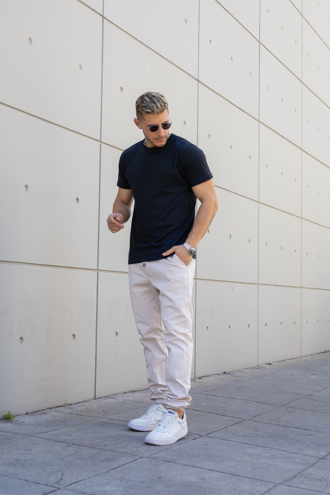 Jogger de Gabardina Azul Escolar X Curva $ 14,000 X Mayor $ 15,000 - Imagen 4