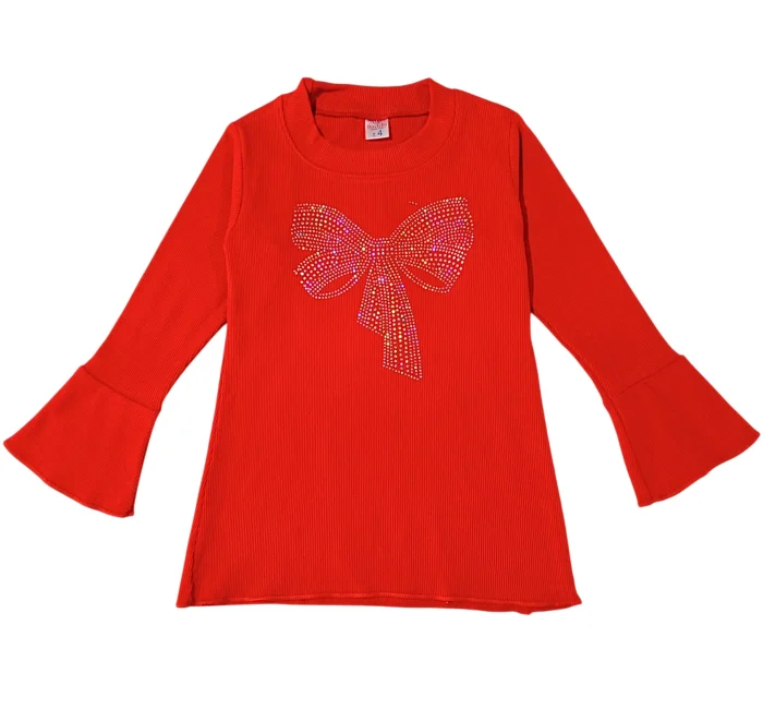 Camiseta Manga Oxford en Morley Brush para Niñas