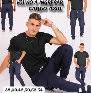 Cargo Black Talles Especiales 50,52 y 54 Disponibles - Miniatura 2