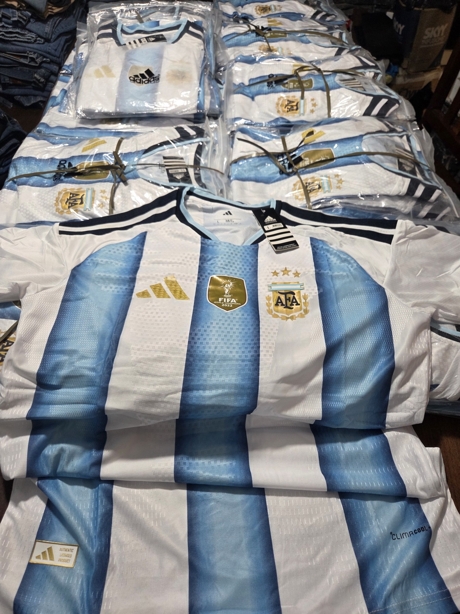 Camisetas Argentina 5g Premiun Versión Jugador Pack D 10 $275,000 - Imagen 9