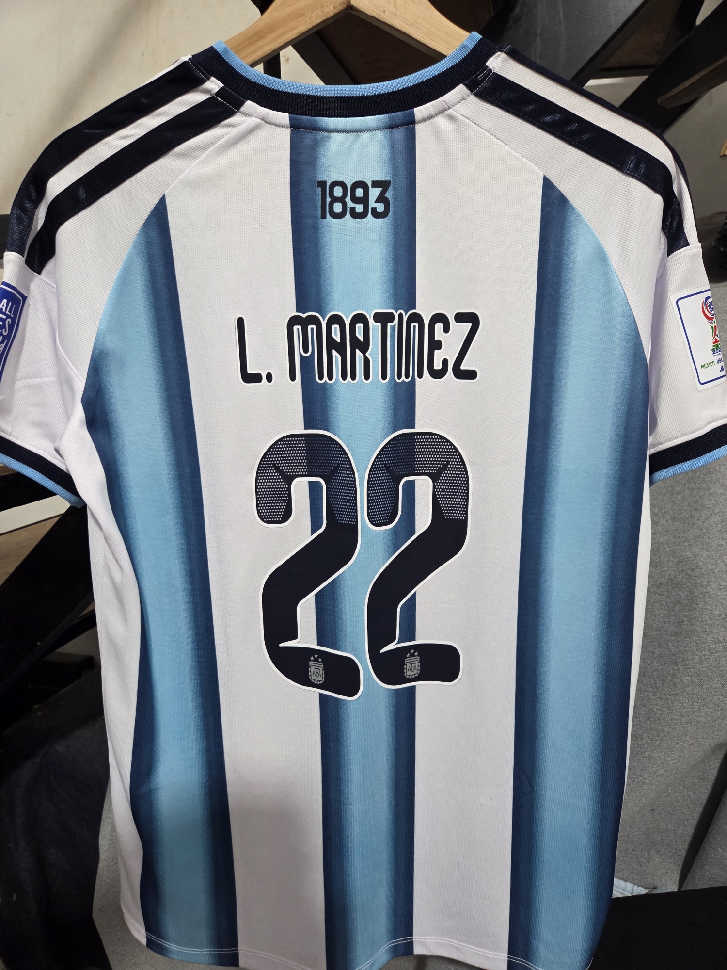 Camisetas Argentina 5g Premiun Versión Jugador Pack D 10 $275,000 - Imagen 3