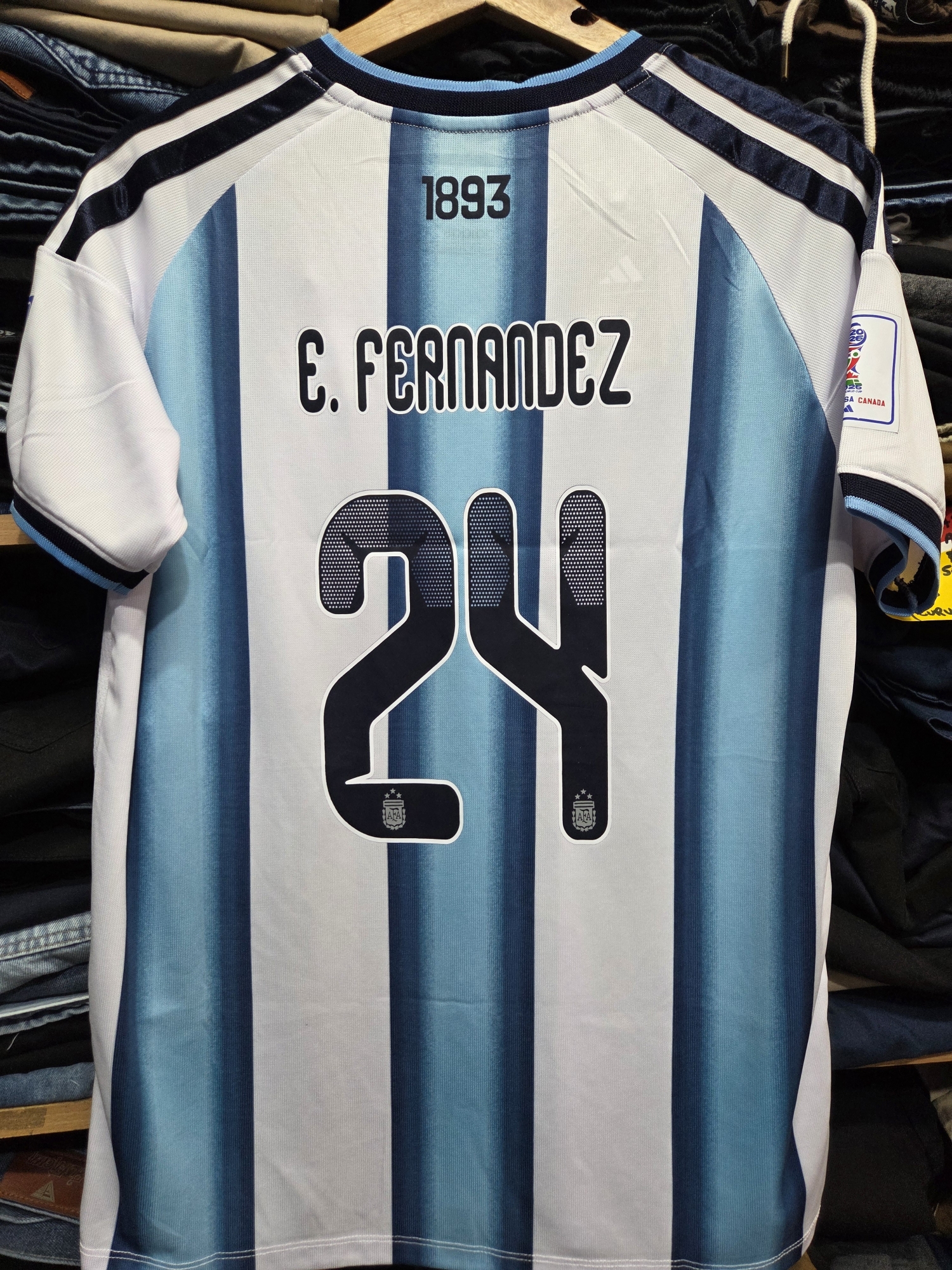 Camisetas Argentina 5g Premiun Versión Jugador Pack D 10 $275,000 - Imagen 8