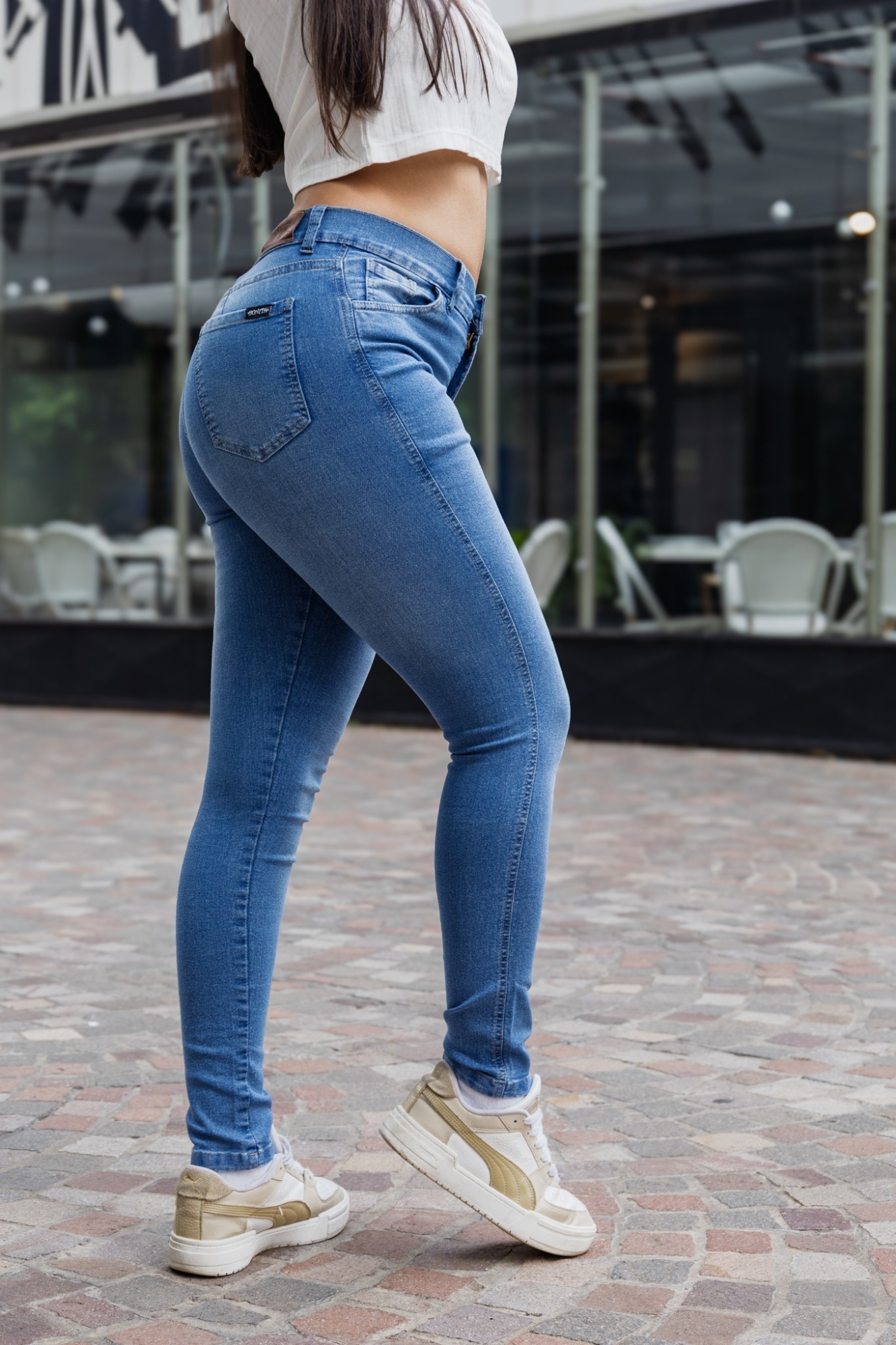 Jeans Chupin Elastizado de Excelente Calidad y Calce Perfecto $ 17.000 X Curva - Imagen 3