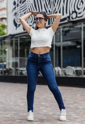 Jeans Chupin Elastizados de Excelente Calidad y Calce Perfecto $ 17,000  X Curva - Miniatura 2