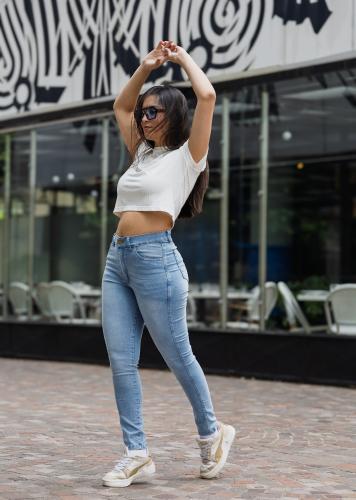 Jeans Chupin Elastizados de Excelente Calidad y Calce Perfecto $ 17,000  X Curva - Miniatura 4