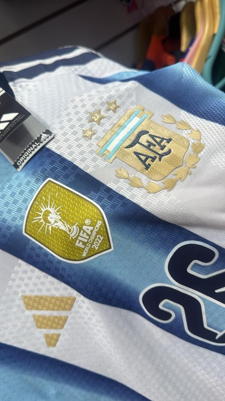 Camiseta Argentina(alternativas )termosellada Version Jugador Pack D 10 $ 32,000 C/u - Imagen 5
