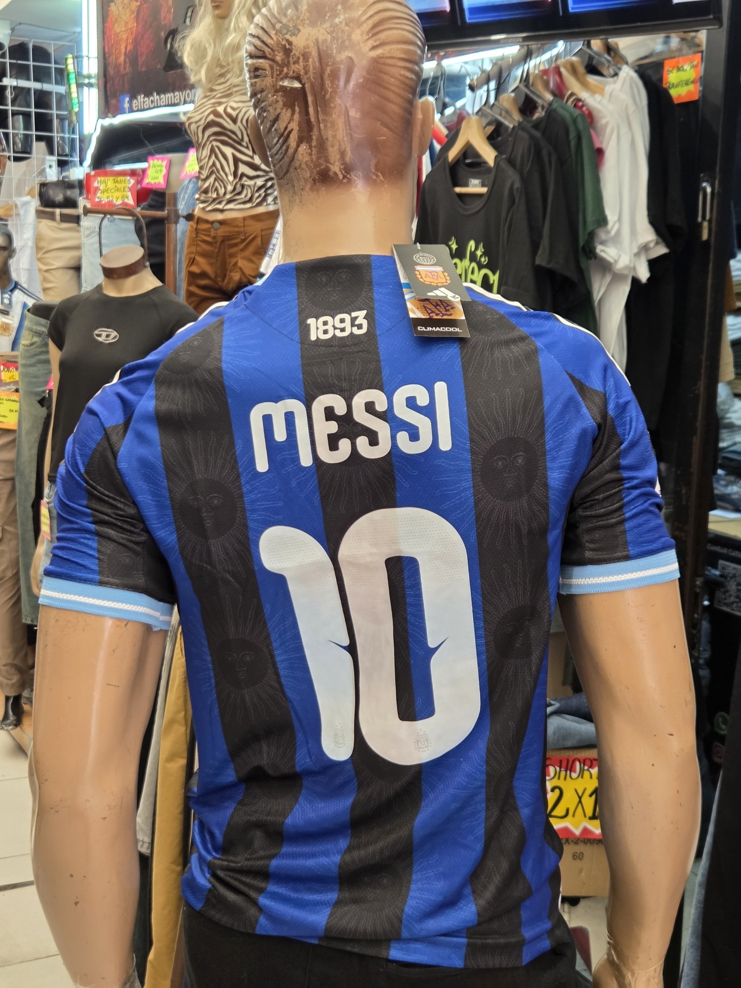 Camiseta Argentina(alternativas )termosellada Version Jugador Pack D 10 $ 32,000 C/u - Imagen 8
