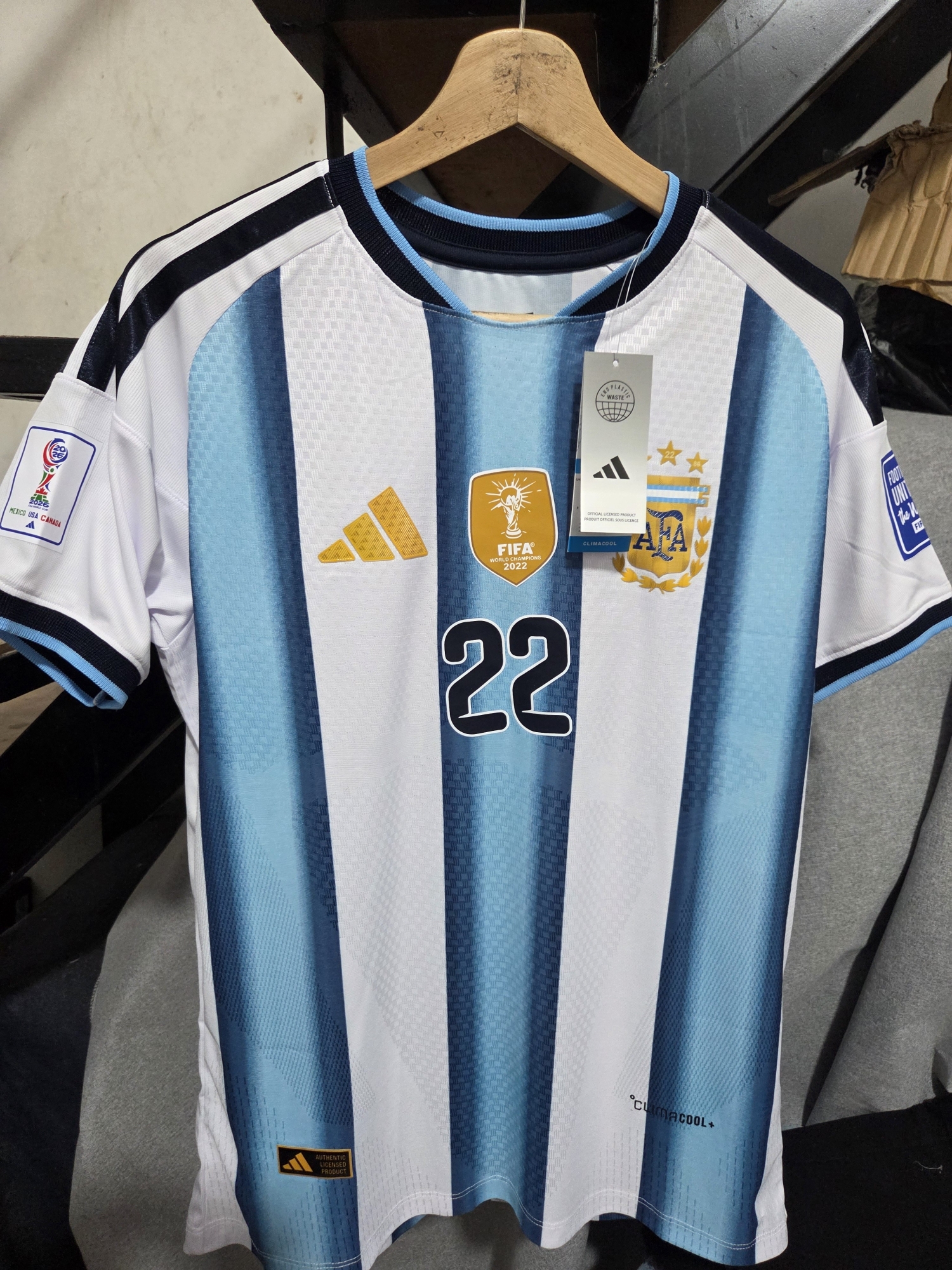 Camiseta 5g Premiun Afa Versión Jugador Pack de 10 a $32,000 C/u - Imagen 7