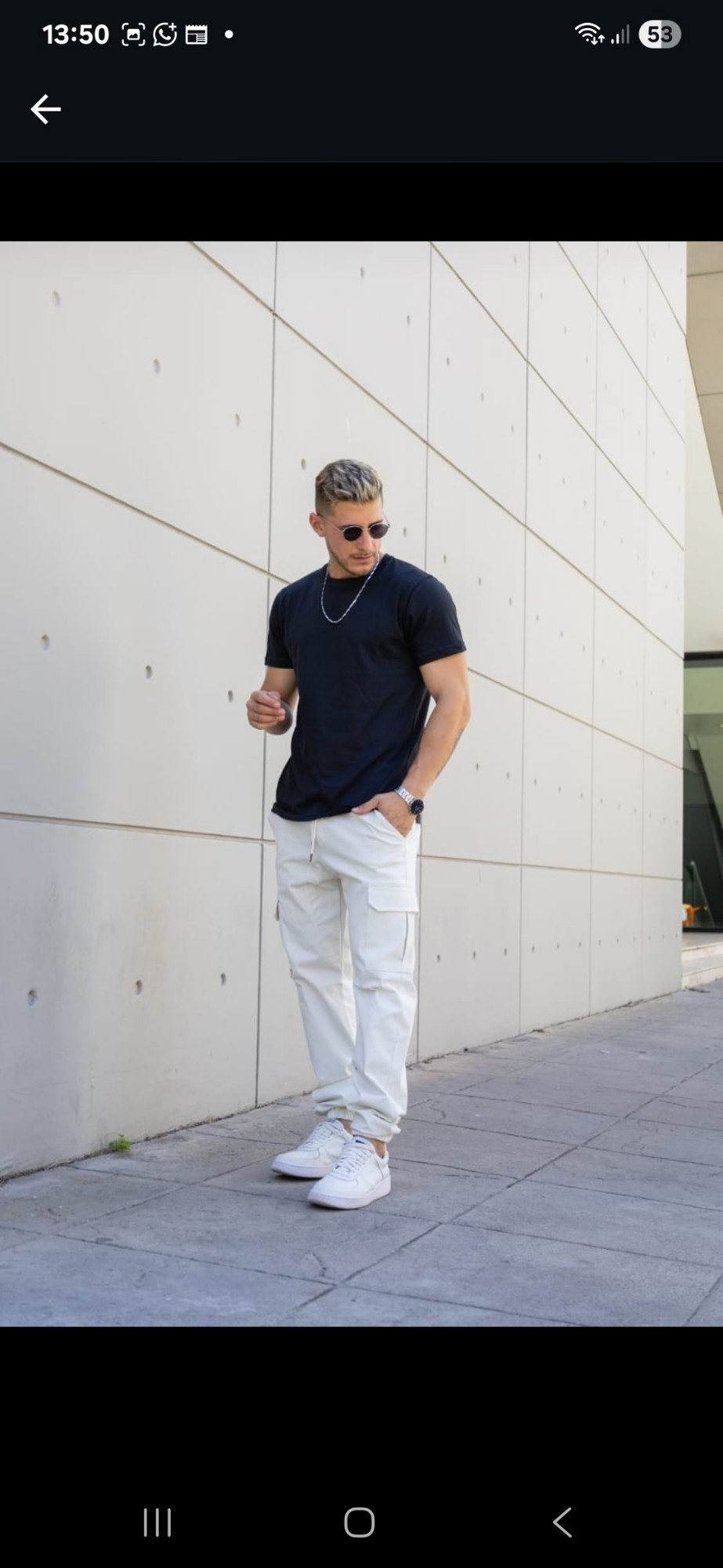 Cargo Jogger de Gabardina Elastizada X Curva $16,000 X Mayor $17,000 - Imagen 6