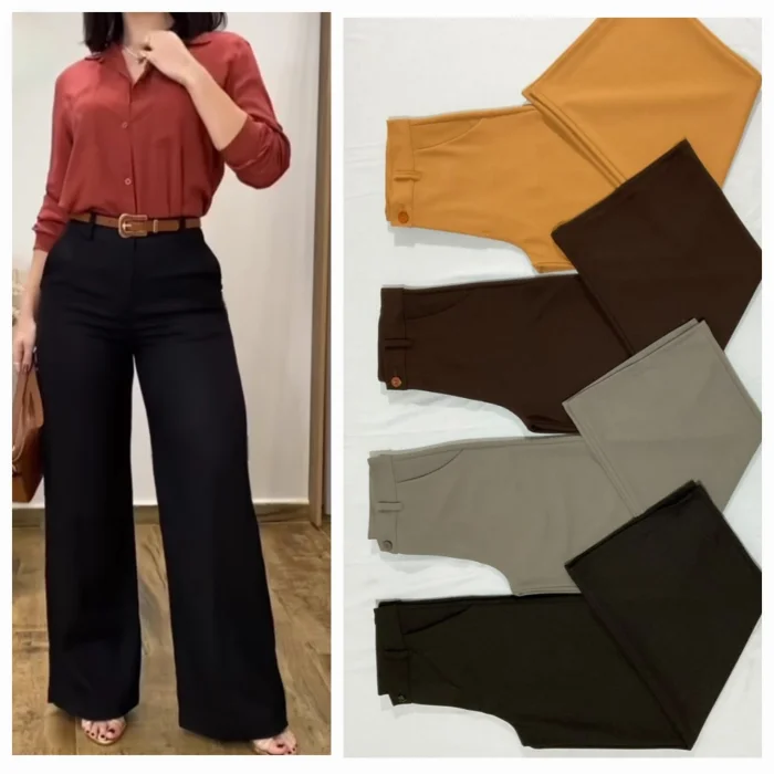Pantalon Sastrero  Palazo de Crep