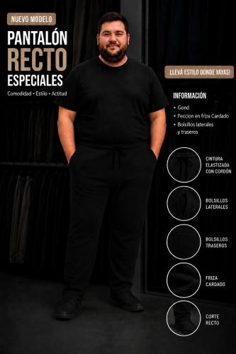 Pantalón Frizado Especiales