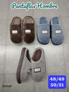 Pantuflas Hombre Acolchado - Miniatura 2