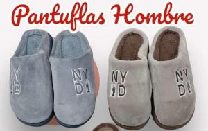 Pantuflas Hombre Acolchado - Miniatura 3