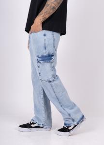 Jeans Bagi Cargo C/fuelle Hombre - Miniatura 3