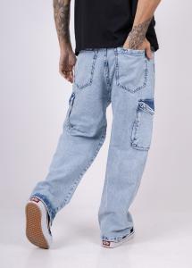 Jeans Bagi Cargo C/fuelle Hombre - Miniatura 4