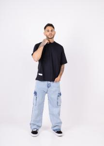 Jeans Bagi Cargo C/fuelle Hombre - Miniatura 5