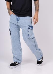 Jeans Bagi Cargo C/fuelle Hombre - Miniatura 8