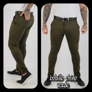 Pantalon Bolsillo Chino Talles Especiales de Calidad (gabardina *importada* )
